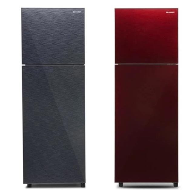 Kulkas 2 Pintu Glass Door Series